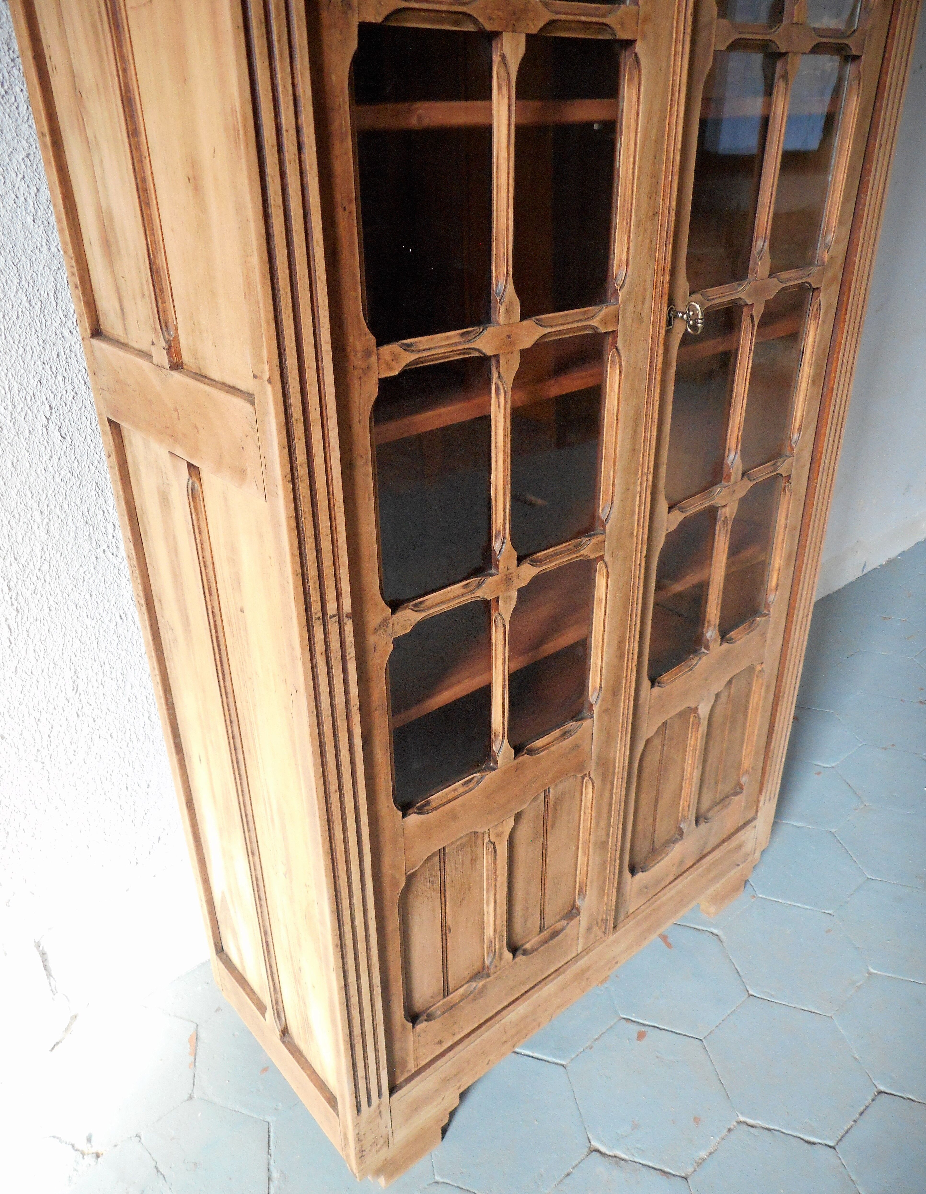 Glass cabinet in paris