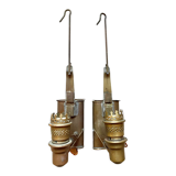 Antique oil lamps