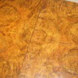 Antique extendable coffee table circa 1880 in solid walnut.