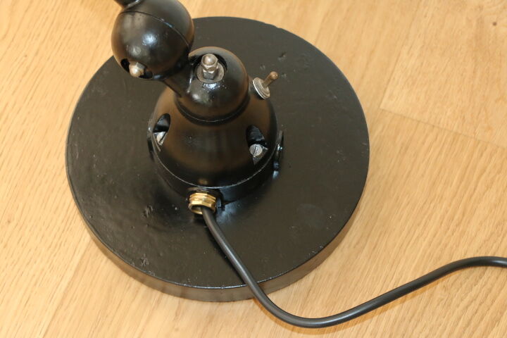 Floor lamp jielde 4 arms black 1950