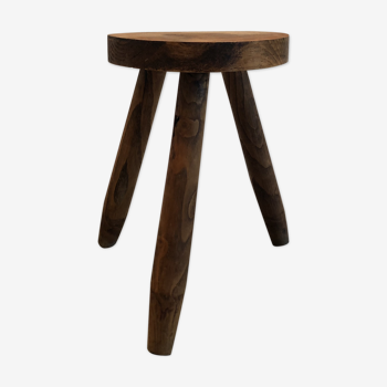 Vintage tripod farm stool