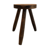 Vintage tripod farm stool