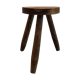 Tabouret de ferme tripode vintage
