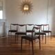 Set de 6 chaises scandinave en teck, circa 1960