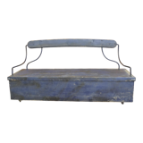 Carriage style chest bench