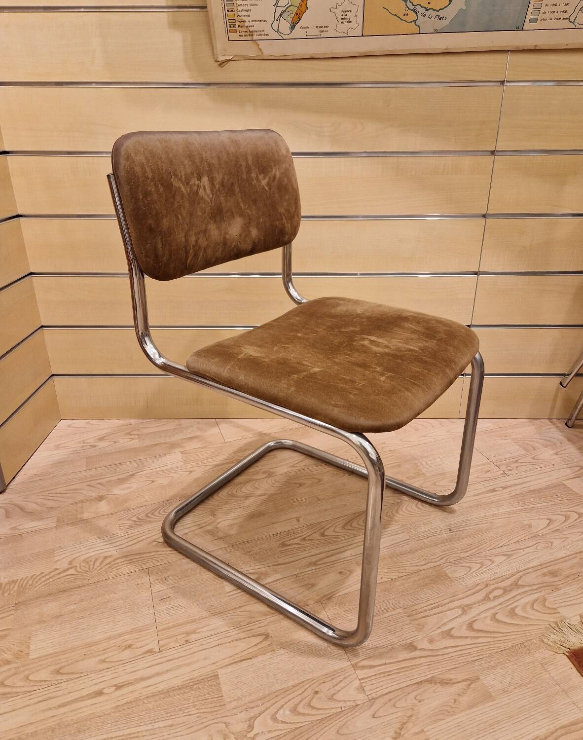 Paire de chaises tubulaire vintage