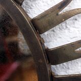 1960s metal sun mirror