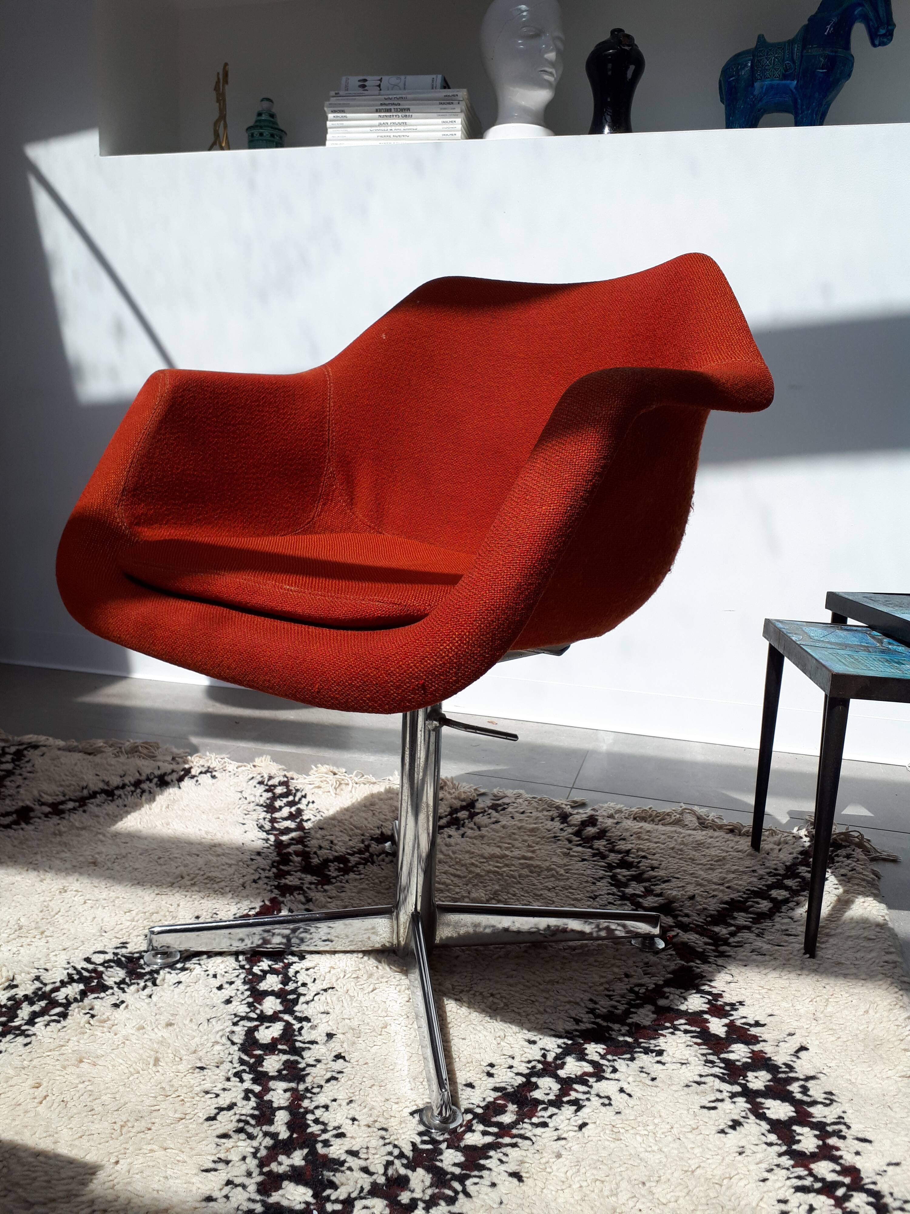 Robin day armchair for hille 70 years
