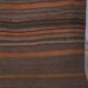 Vintage Turkish rug from Oushak, hand-woven 56x340 cm