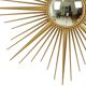 Grand miroir soleil vintage Chaty Vallauris France 86 cm