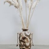 Vintage fat lava West Germany vase Dumler & Breiden