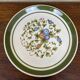 Lot de 5 assiettes en céramique florale de Gualdi Tadino Années 60