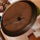 Vintage Brass Candle Holder Lamp - Candle Effect