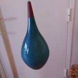 Scandinavian glass pendant light Holmegaard 50, 60's