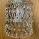Vintage glass pendant lamp