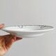 5 iron earthenware soup plates