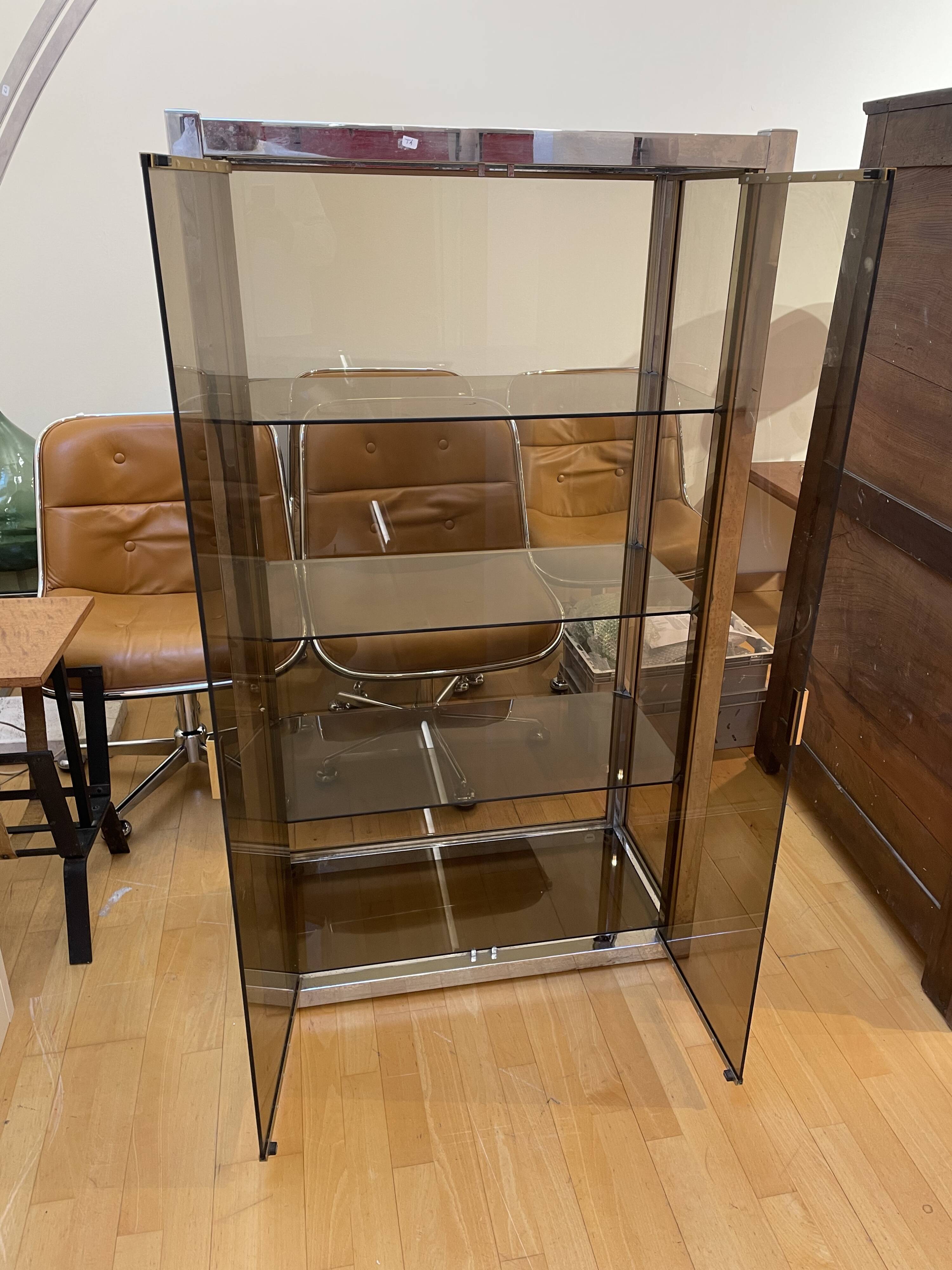Vitrine aluminium