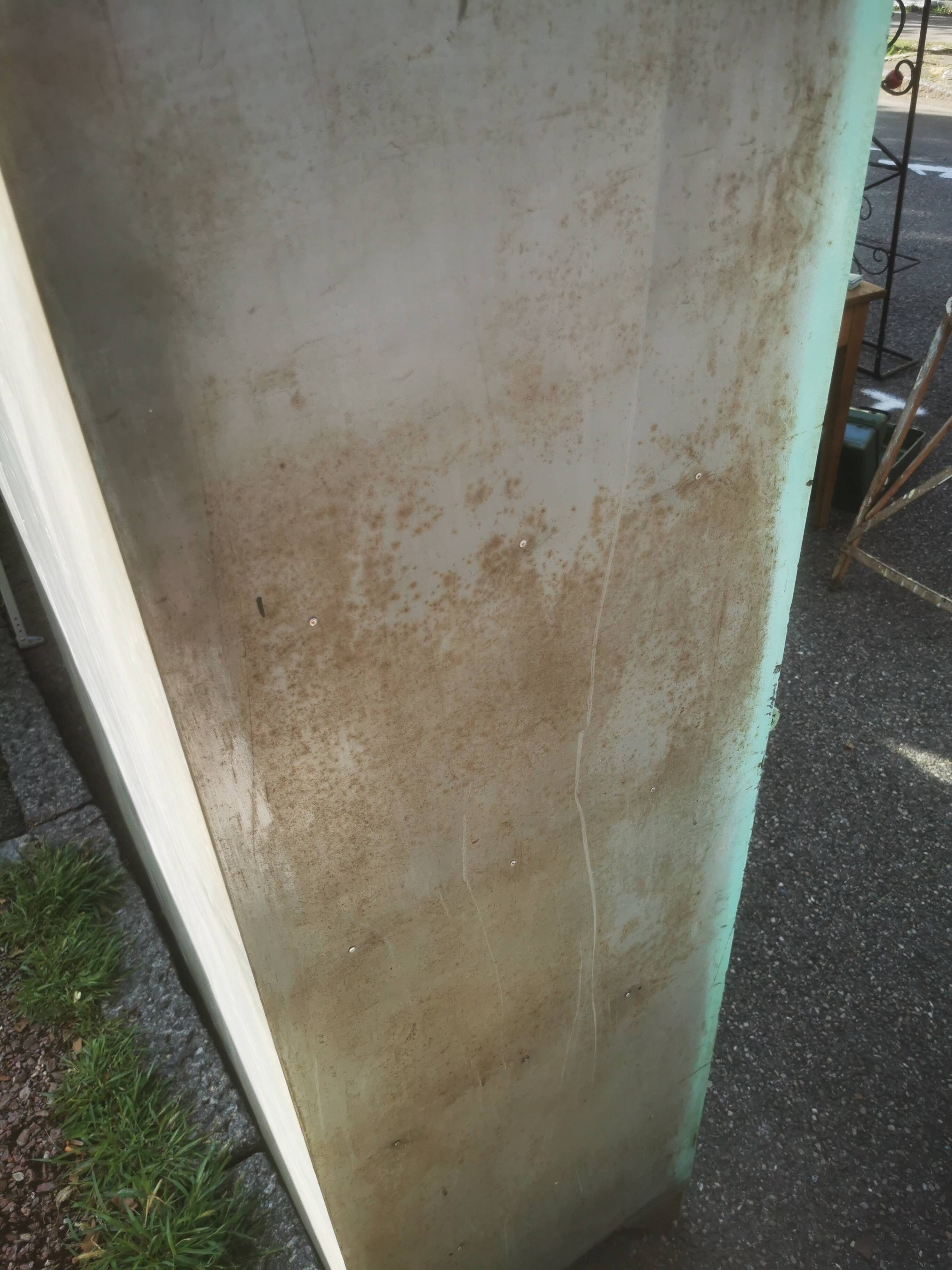 Vintage metal locker cabinet