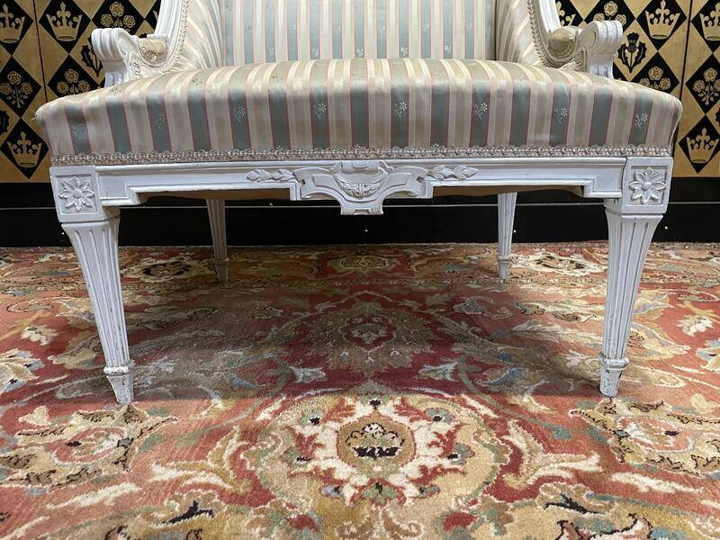 Louis XVI style marquise armchair