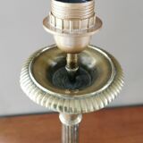 Brass old lamp foot