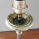 Antique brass lamp base