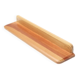 Etagère de salle de bain en bois de pin, années 70