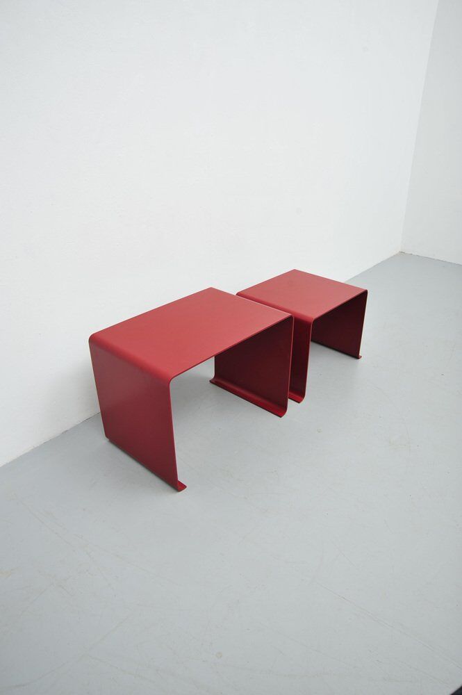 Ensemble de deux tables basses par Dieter Rams et Thomas Merkel, 2001