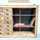 35-drawer craft cabinet, Circa 1950