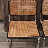 Set of 4 B32 or Cesca by Marcel Breuer