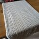 Antique handmade crochet bedspread