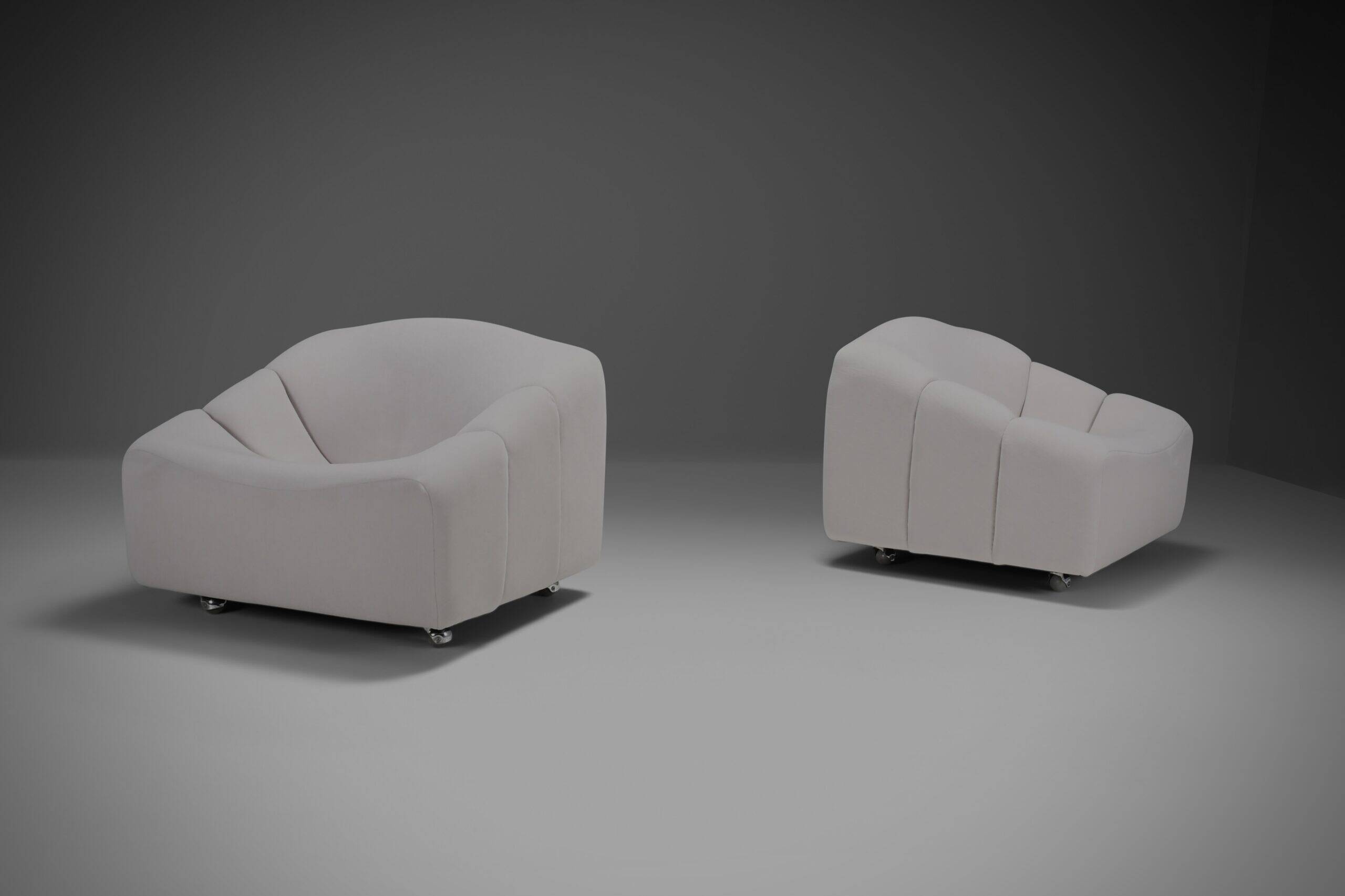 Set of beautiful ABCD chairs by Pierre Paulin for Artifort, Holland 1968