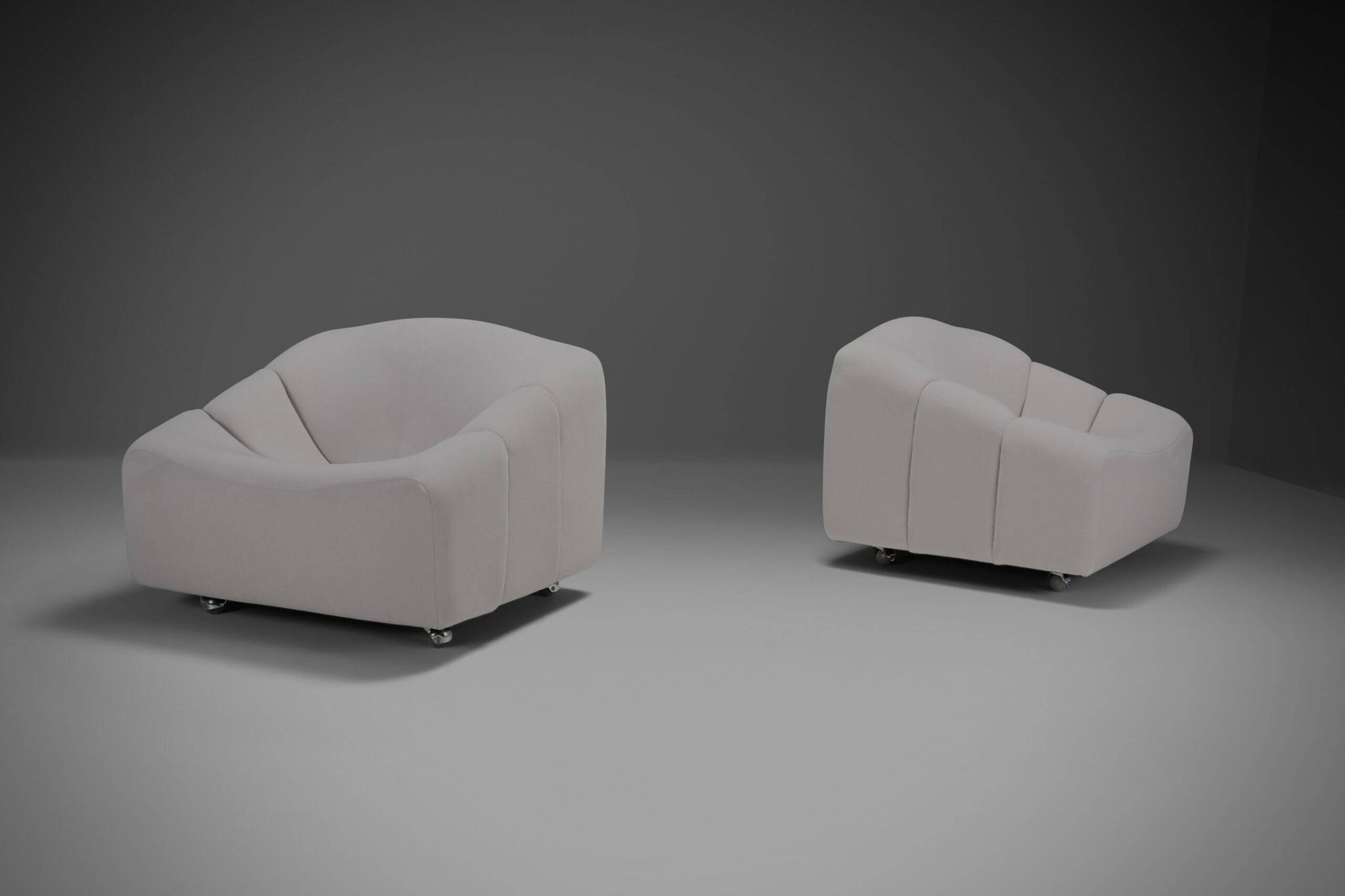 Set of beautiful ABCD chairs by Pierre Paulin for Artifort, Holland 1968