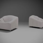 Set of beautiful ABCD chairs by Pierre Paulin for Artifort, Holland 1968