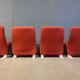 Fauteuils Concorde de Pierre Paulin, ensemble de 4, années 1960.