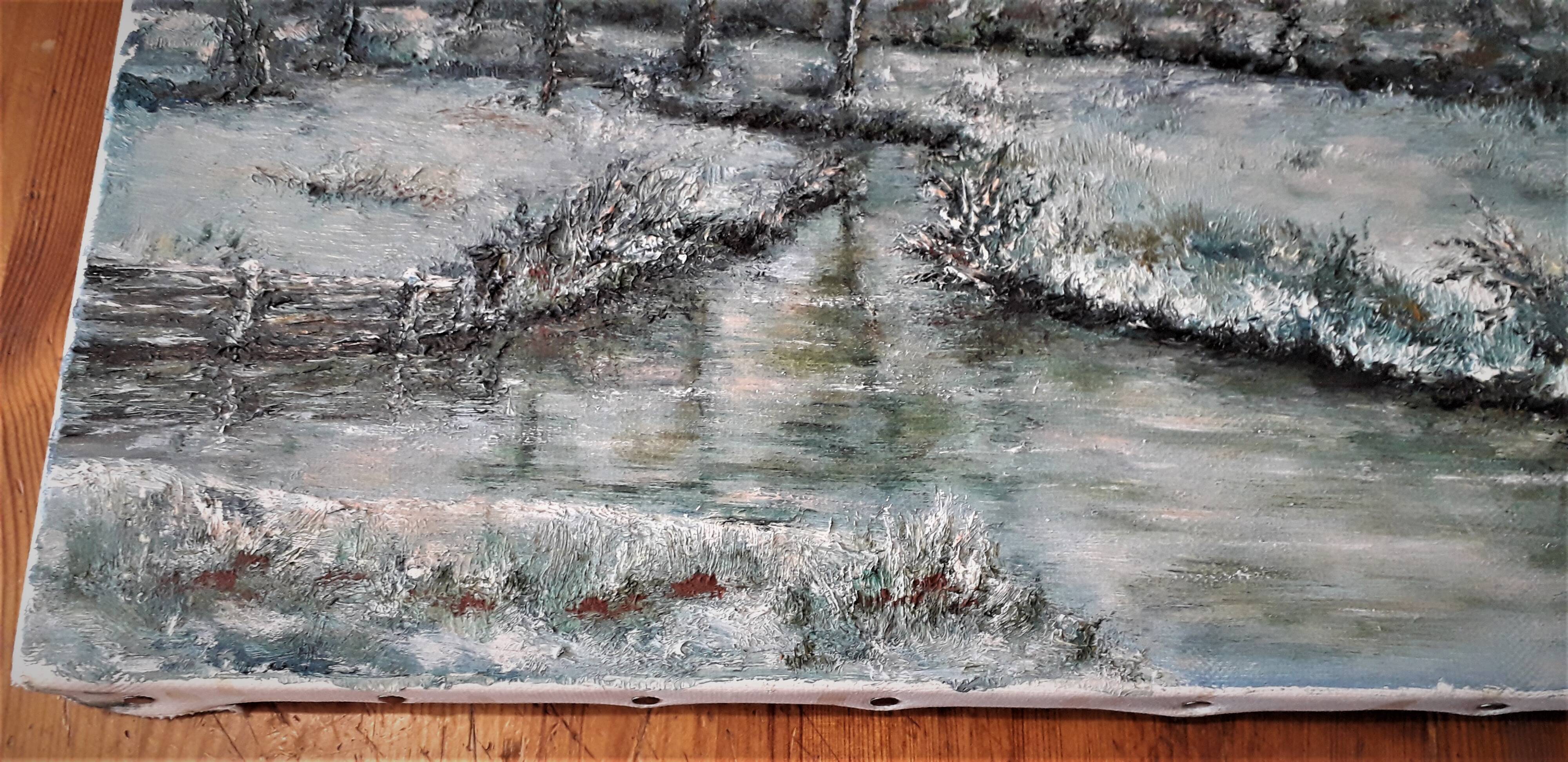 Beautiful oil painting on canvas 41 x 33 cm