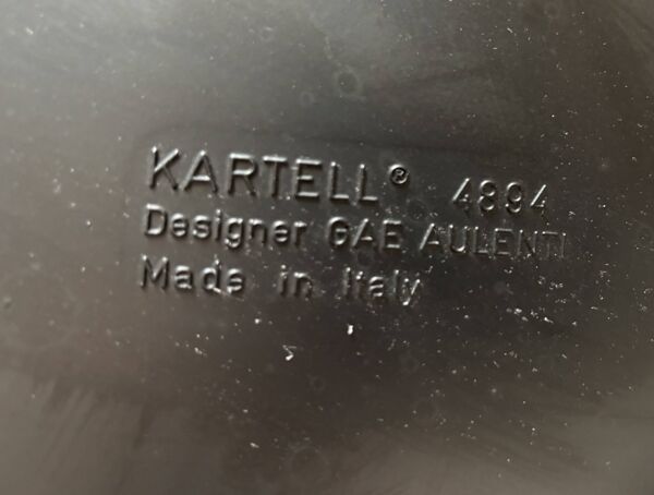 Table basse Gae Aulenti pour Kartell 70’s