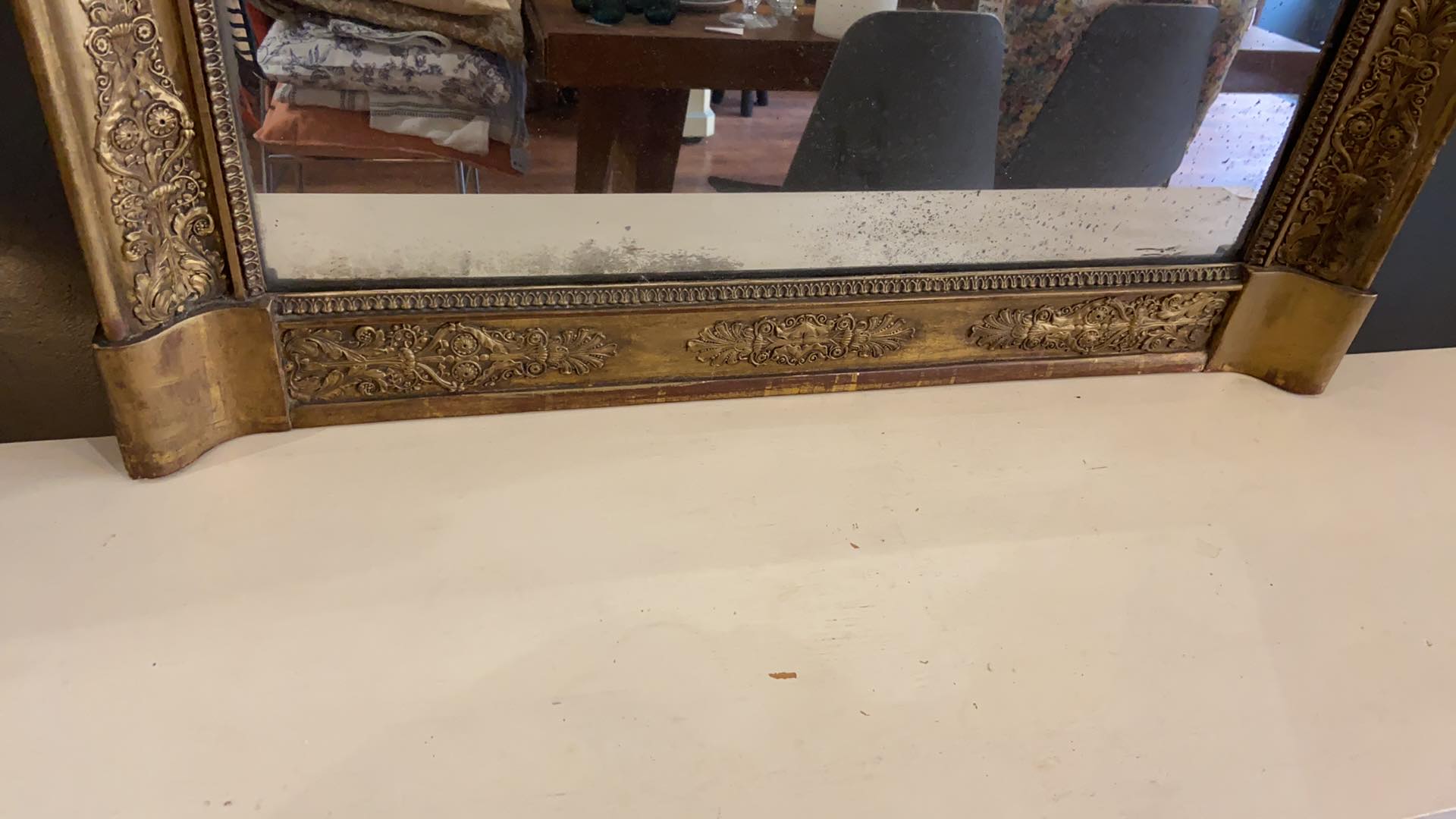 Old mirror period restoration, 116x87 cm