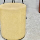 Set of 2 chairs and 3 “space age” poufs. Circa 1970