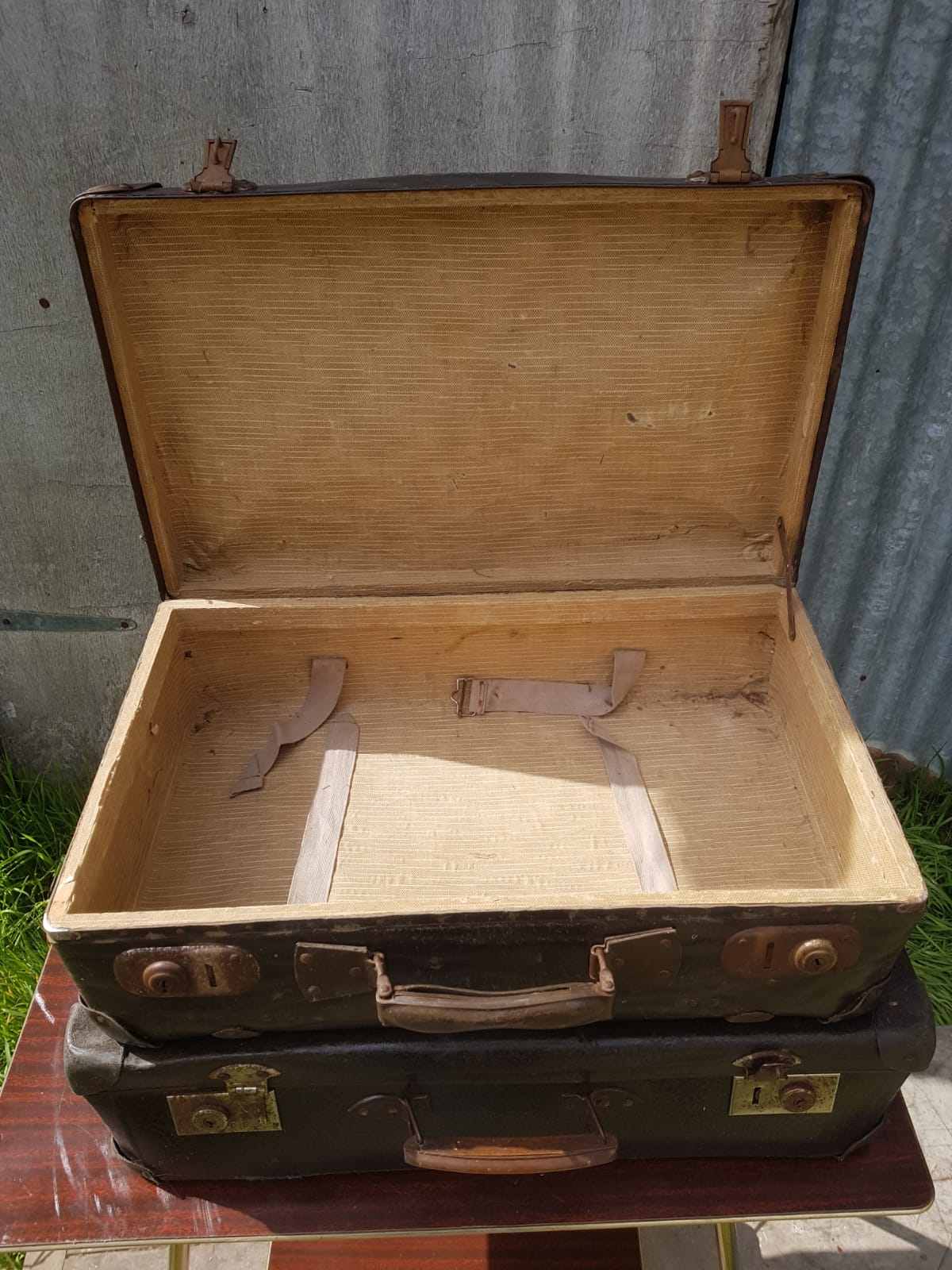 Series 3 Old Cartons Fibre Marron - Reinforcements - Vintage Anse