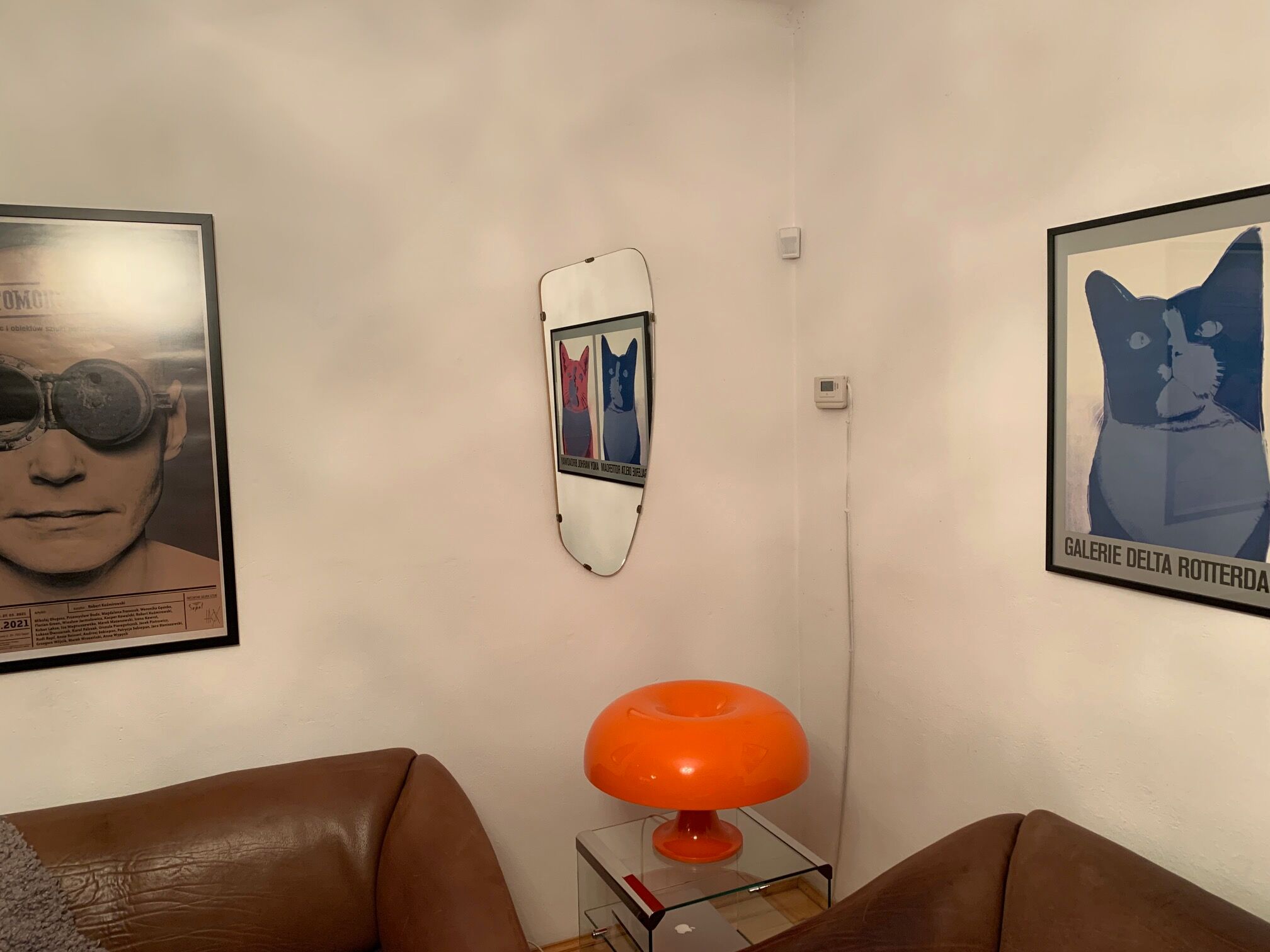 Asymmetrical mirror, 1960s