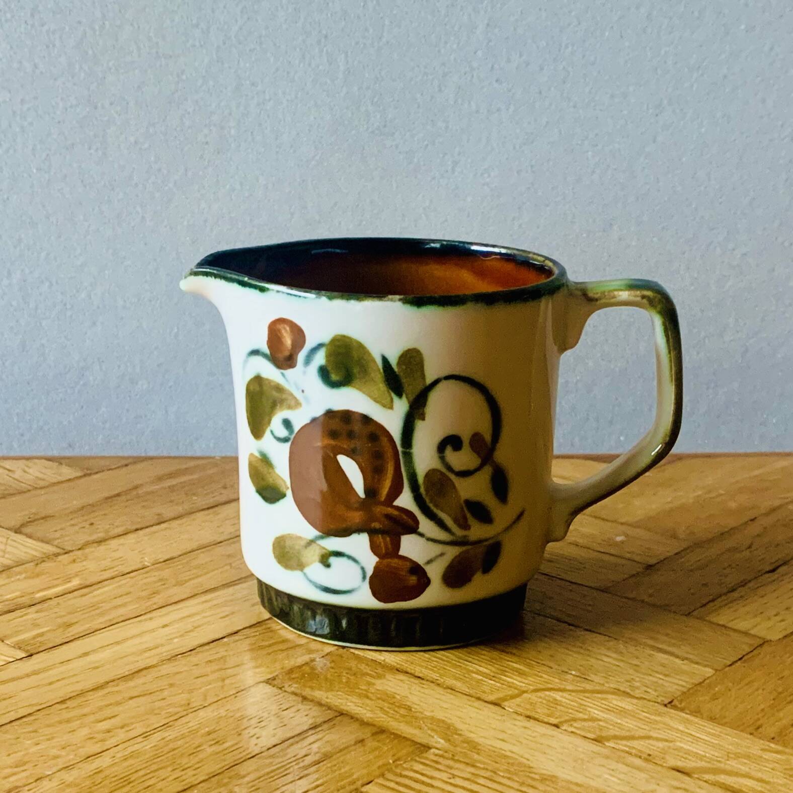 Old Boch milk jug - Argenteuil series