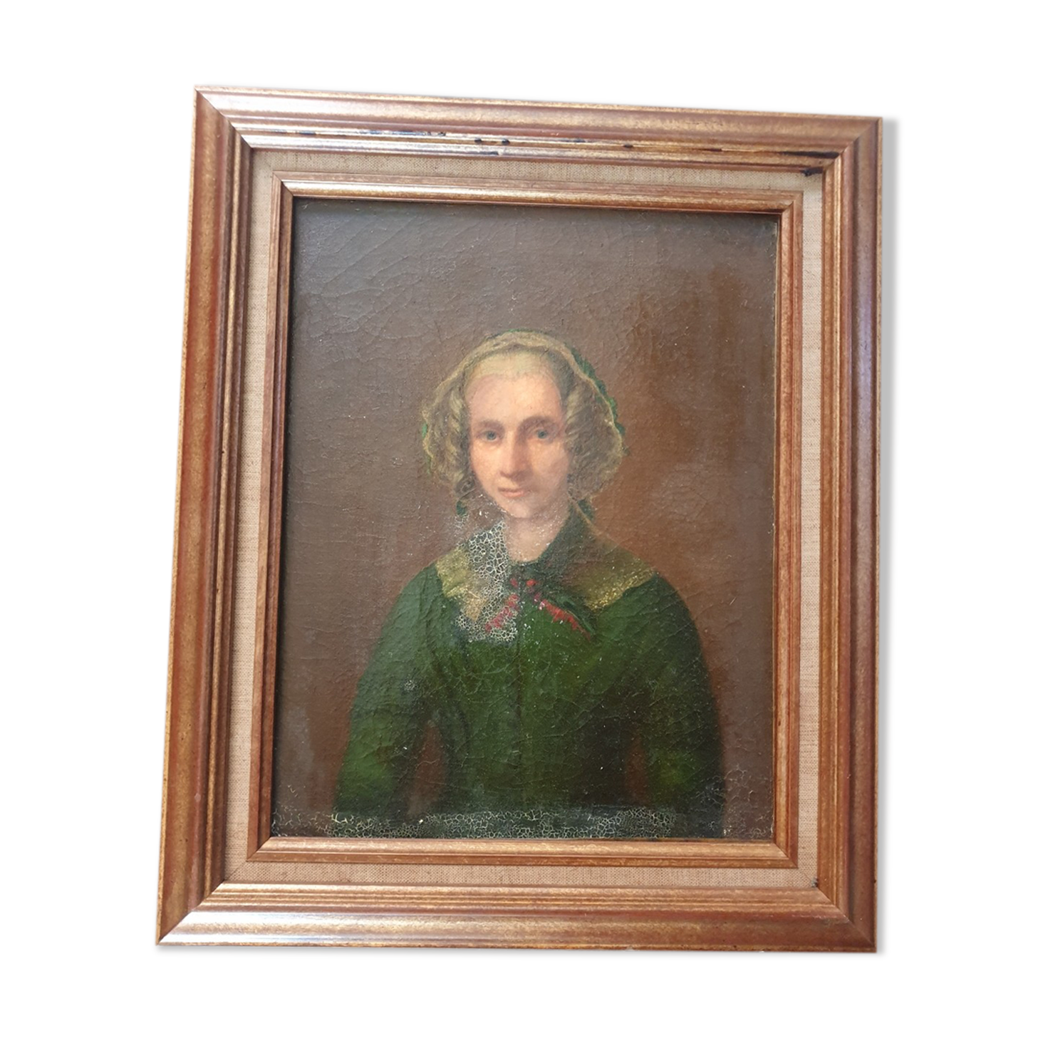 Old portrait of a woman