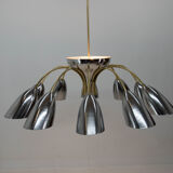 Huge space age chandelier, 1960