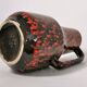 Ceramic drip glaze vase by Scheurich West Germany, 1960's