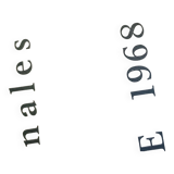 Original poster exhibition Lars Bo, 1968