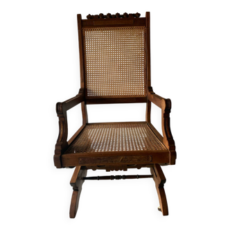 Fauteuil canné