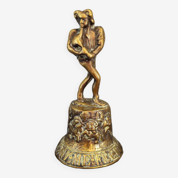 Cloche en bronze ancienne F. Hemony me fecit anno 1569