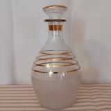 Carafe à liqueur à liseré doré