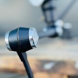1960's Jieldé industrial articulated workshop desk lamp