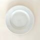 Set of six white porcelain deep plates by Pillivuyt.